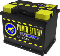 Аккумулятор автомобильный Tyumen Battery Standard - 60 A/ч [+-]