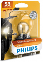 Мотолампа S3 Philips Vision Moto +30% (12008BW)