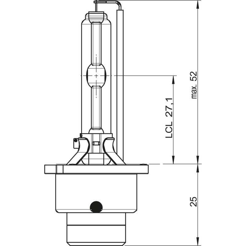 Ксеноновая лампа D2S Osram Xenarc Original (66240)