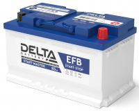 Аккумулятор Start-Stop автомобильный Delta Start Master EFB - 85 А/ч (OEM VAG) [-+]