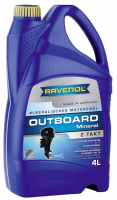 Моторное масло Ravenol Outboardoel 2T Mineral TB