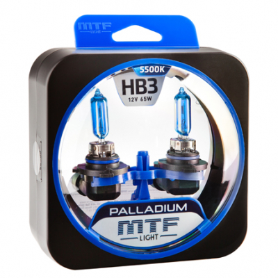 Автолампы HB3/9005 MTF Palladium 5500K (HPA12B3)