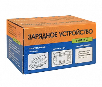 Зарядное устройство Вымпел - 07 (WET, GEL, AGM, VRLA) 1,2 А