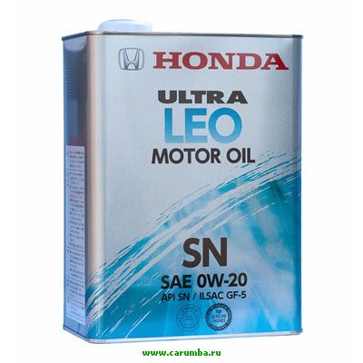 Моторное масло Honda Ultra Leo 0W-20 SN (08217-99974)