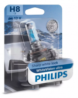 Автолампа H8 Philips WhiteVision Ultra 4200K (12360WVUB1)