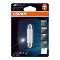 Светодиодная лампа C5W Osram LEDriving Standard White 6700K (6441SW-01B) 41mm