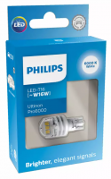 Светодиодная автолампа W16W Philips Ultinon Pro6000 SI LED White 6000K (11067CU60X1)