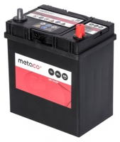 Аккумулятор автомобильный Metaco Asia - 35 A/ч тонкие клеммы (535 118 030, B19L) [-+]