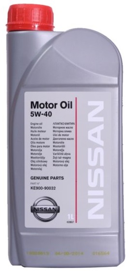 Моторное масло Nissan 5W-40 A3/B4 (KE90090032R) европа