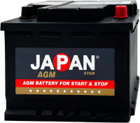 Аккумулятор автомобильный Japan Star Start-Stop AGM (L2) - 65 А/ч  [-+]