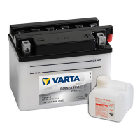 Мотоаккумулятор YB4L-B Varta Powersports Freshpack - 4 А/ч (504 011 002) [- +]