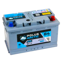 Аккумулятор Start-Stop автомобильный Polus Arctic Start-Stop EFB - 84 А/ч [-+]
