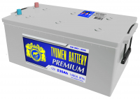 Грузовой аккумулятор Tyumen Battery Premium - 230 А/ч европейская полярность (+-)