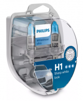 Автолампы H1 Philips WhiteVision Ultra 4200K (12258WVUSM)