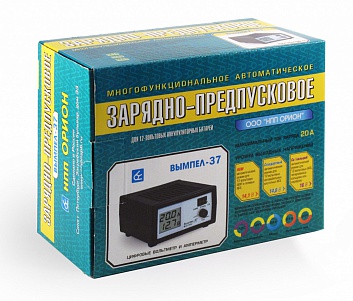 Зарядное устройство Вымпел - 37 (WET, GEL, AGM, VRLA) 0,8-20 А