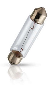 Автолампы C10W Philips Vision (12866B2) 43mm