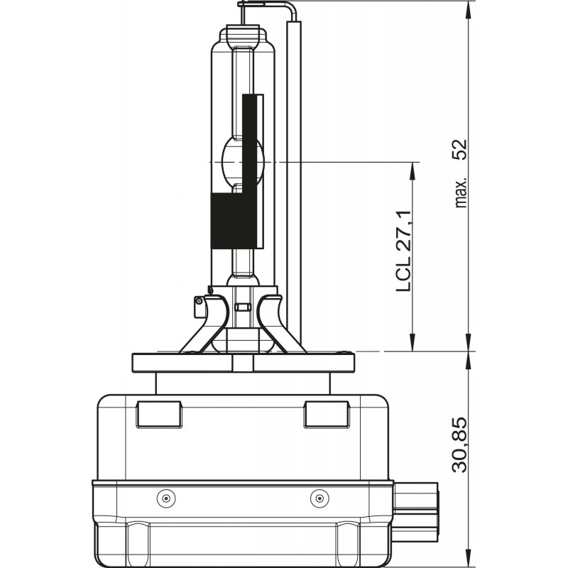 Ксеноновая лампа D3R Osram Xenarc Original (66350)