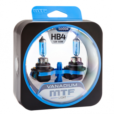 Автолампы HB4/9006 MTF Vanadium 5000K (HVN12B4)