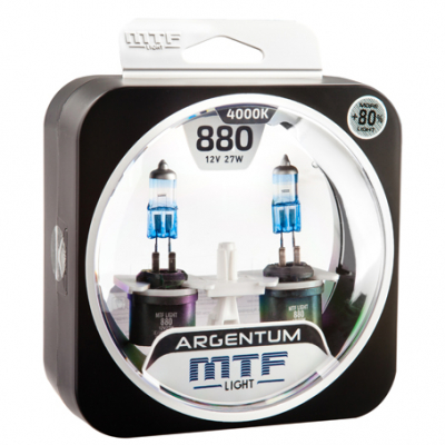 Автолампы Н27/880 MTF Argentum +80% (H8A1280)