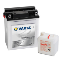 Мотоаккумулятор YB12A-A Varta Powersports Freshpack - 12 А/ч (512 011 012) [+ -]