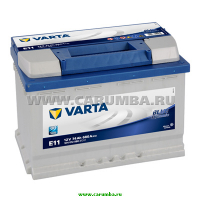 Аккумулятор автомобильный Varta Blue Dynamic E11 - 74 А/ч (574 012 068) [-+]