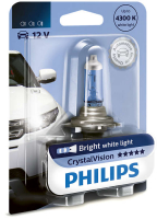 Автолампы H3 Philips CrystalVision 4300K (12336CVB1)