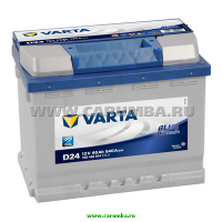 Аккумулятор автомобильный Varta Blue Dynamic D24 - 60 А/ч (560 408 054) [-+]