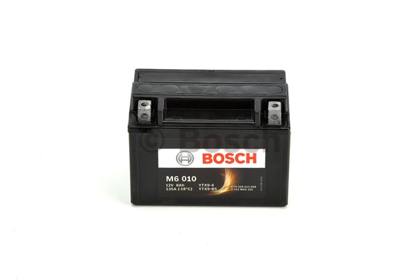 Мотоаккумулятор YTX9-BS Bosch M6 010 AGM - 8 А/ч (0 092 M60 100) [+ -]