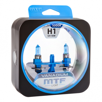 Автолампы Н1 MTF Vanadium 5000K (HVN1201)