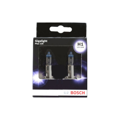 Автолампы H1 Bosch Gigalight Plus +120% (1987301105)