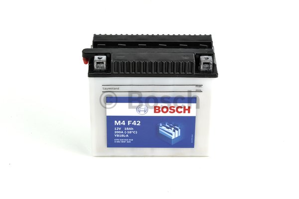 Мотоаккумулятор YB18L-A Bosch M4 F42 Fresh pack - 18 А/ч (0 092 M4F 420) [- +]