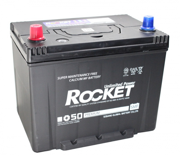 Аккумулятор автомобильный Rocket Asia Premium SMF 105D26R - 90 А/ч  [+-]