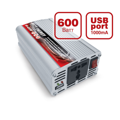 Инвертор AVS IN-600W (12/220V)