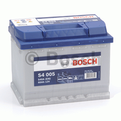 Аккумулятор автомобильный Bosch S4 005 Silver - 60 А/ч (0 092 S40 050) [-+]