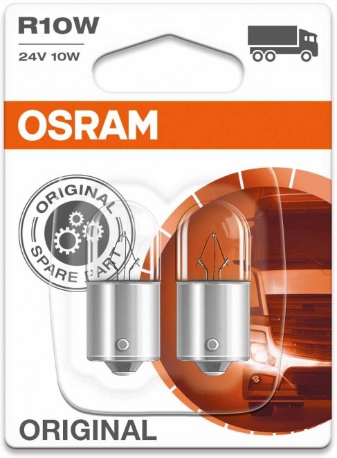Автолампы грузовые R10W Osram Original Line (5637-02B) 24V