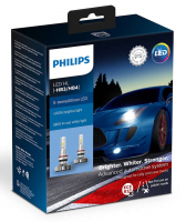 Светодиодные лампы HB3/HB4 Philips X-Treme Ultinon LED +200% 6500K (11005XUWX2)