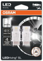 Светодиодные лампы P27/7W Osram LEDriving SL White 6000K (3157DWP-02B)