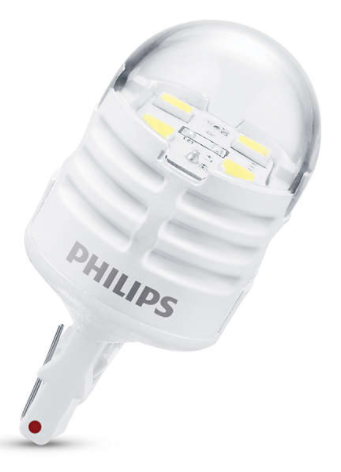 Светодиодные автолампы W21W Philips Ultinon Pro3000 SI LED White 6000K (11065U30CWB2)