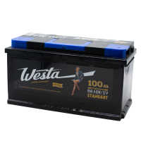 Аккумулятор автомобильный Westa Black - 100 А/ч [+-] Турция