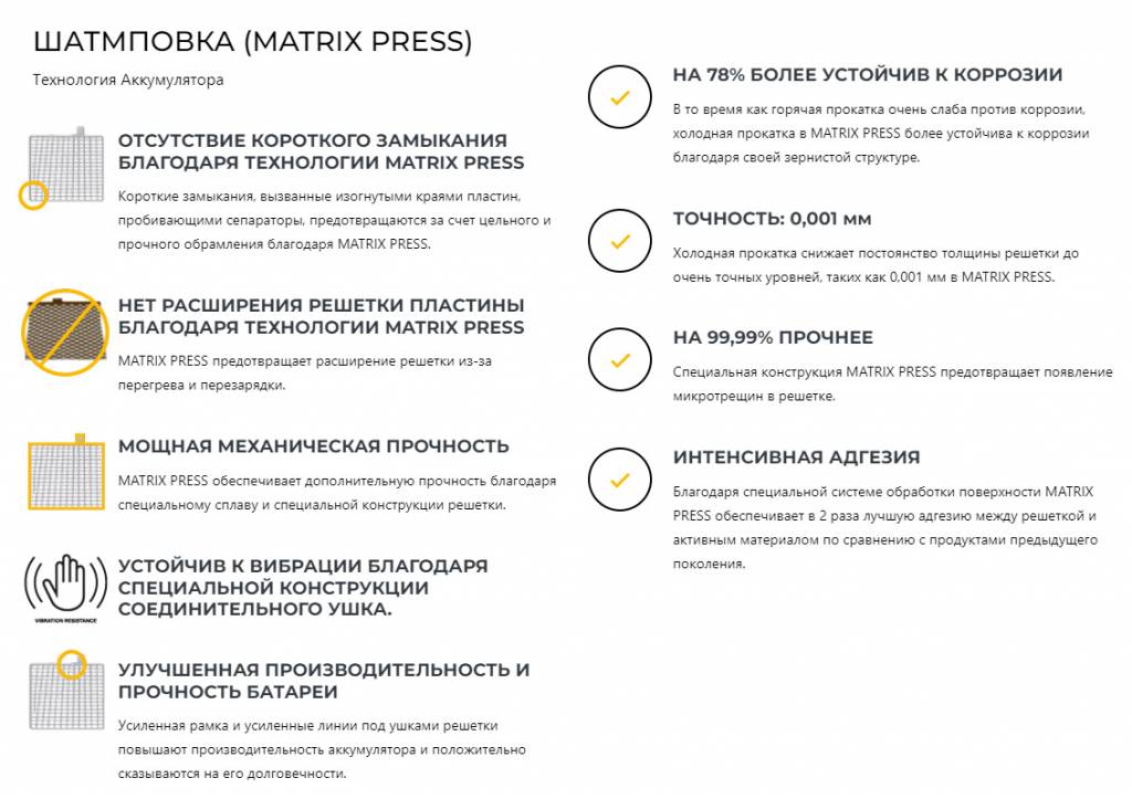 Технология Matrix Press (штамповка)