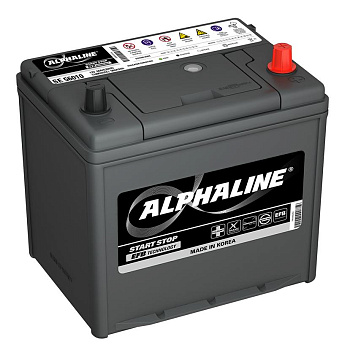 Аккумулятор автомобильный Alphaline (Aline) Asia EFB - 70 А/ч Q85 Mazda i-Stop [-+]
