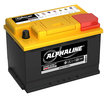 Аккумулятор Start-Stop автомобильный Alphaline (Aline) AGM - 70 А/ч [-+]