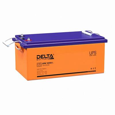 Аккумулятор Delta DTM L AGM - 250 А/ч (DTM 12250 L) UPS серия