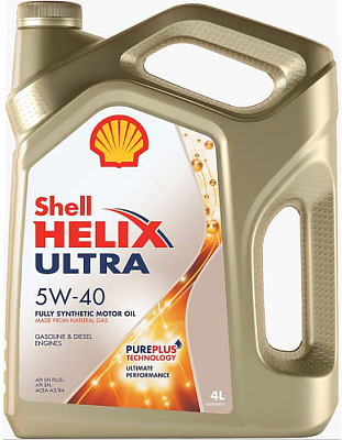 Моторное масло Shell Helix Ultra 5W-40 A3/B4 SP