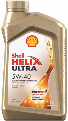 Моторное масло Shell Helix Ultra 5W-40 A3/B4