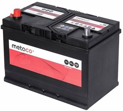 Аккумулятор автомобильный Metaco Asia - 90 А/ч (591 401 074, D31R) [+-]
