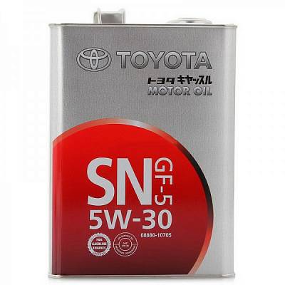 Моторное масло Toyota 5W-30 SN (08880-10705)