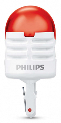 Светодиодные автолампы W21W Philips Ultinon Pro3000 SI LED Red (11065U30RB2)