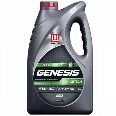 Моторное масло Lukoil Genesis Armortech DX1 5W-30 SP/SP-RC/SN PLUS/SN-RC