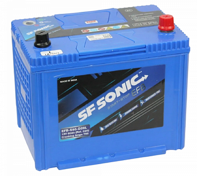 Аккумулятор автомобильный Exide SF Sonic EFB Asia - 80 А/ч (95D26L) [-+]